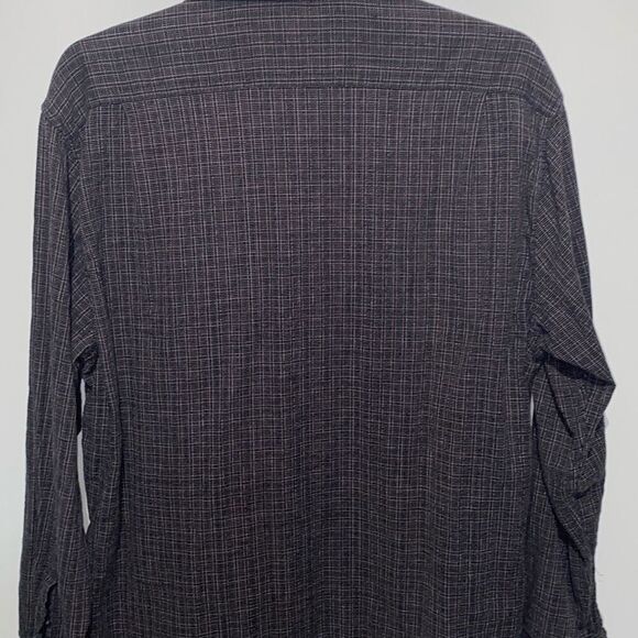 Joe Joseph Abboud Men's Plaid 100% Cotton Long Sleeve Button Up Shirt Size XXL - Picture 6 of 9